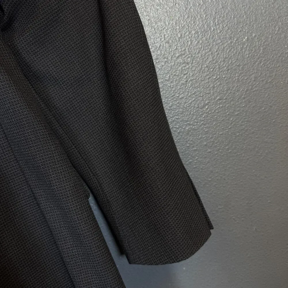 Peter Millar us44r men’s grey 100% wool suit jacket 2 dots blazer